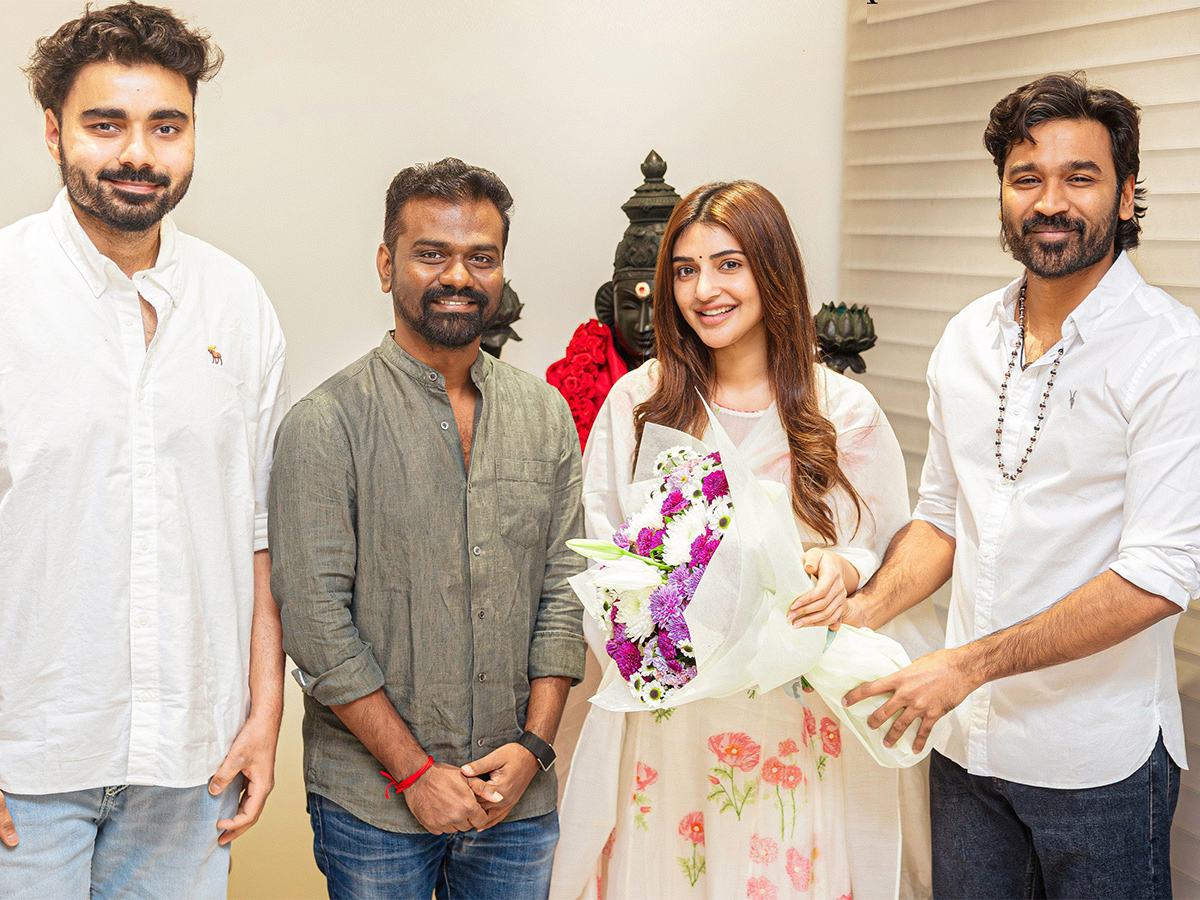 D55 : Actor Sreeleela will join Dhanush in his next project7