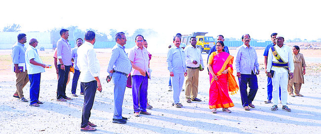 జాతర పనులు   త్వరగా పూర్తి చేయాలి1