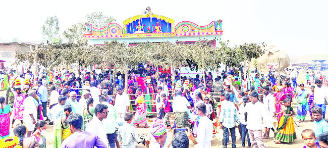 వైభవంగా ఈదమ్మ షిడె ఉత్సవం 1