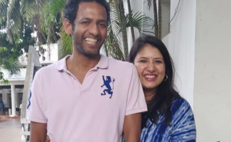 Actress Sanghavi 10th wedding Anniversary PHotos13