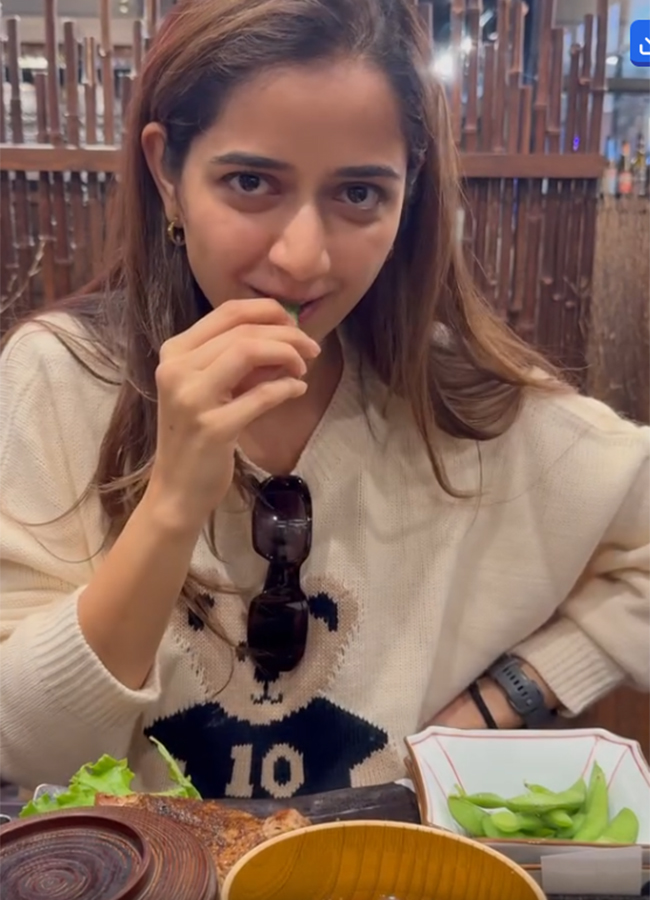 Tollywood Actress Ashika Ranganath Food Stories HD Pics12