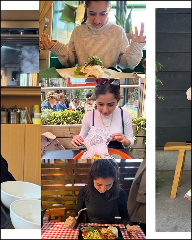 Tollywood Actress Ashika Ranganath Food Stories HD Pics3