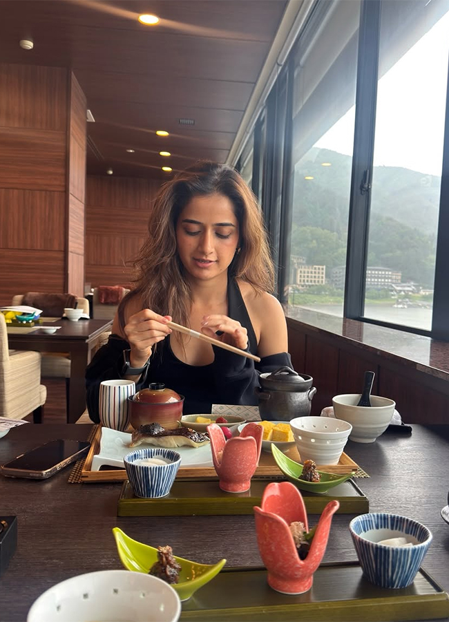 Tollywood Actress Ashika Ranganath Food Stories HD Pics6