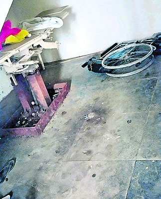 ఆస్పత్రిలో అధ్వానంగా పారిశుధ్యం1