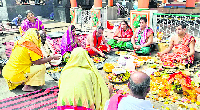 శివరాత్రి ఉత్సవాలకు మూహూర్తపు రాట 1