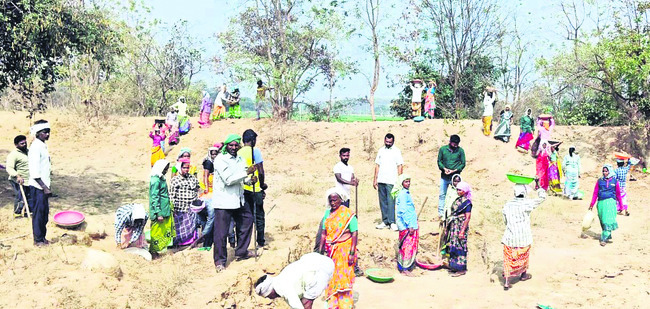 ఉపాధి పనులపై సామాజిక తనిఖీ
1