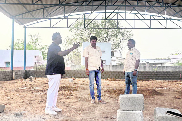 క్రీడాభివృద్ధికి కృషి 
1