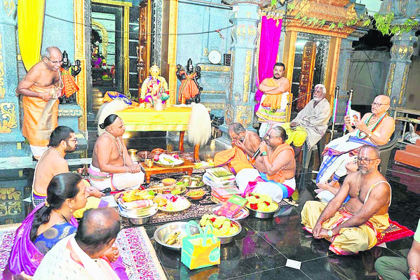 బ్రహ్మోత్సవాలు ప్రారంభం 1