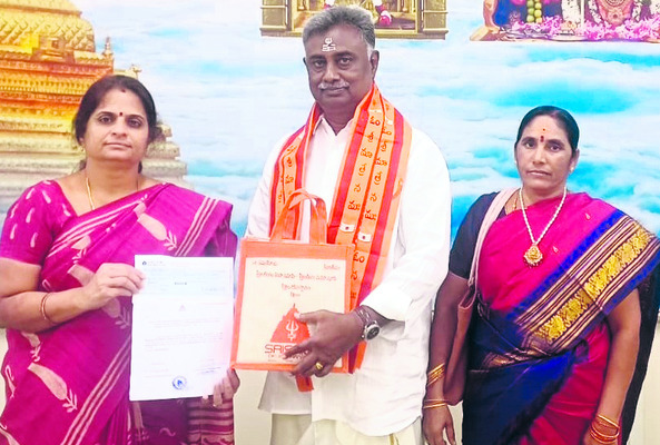 గో సంరక్షణనిధికి  విరాళాలు 1