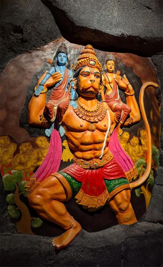 Devotional : Marakata Anjaneya Swamy Temple in Dundigal HD Photos8