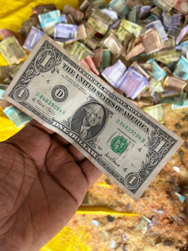 Medaram Sammakka Sarakka Hundi Counting Photos10