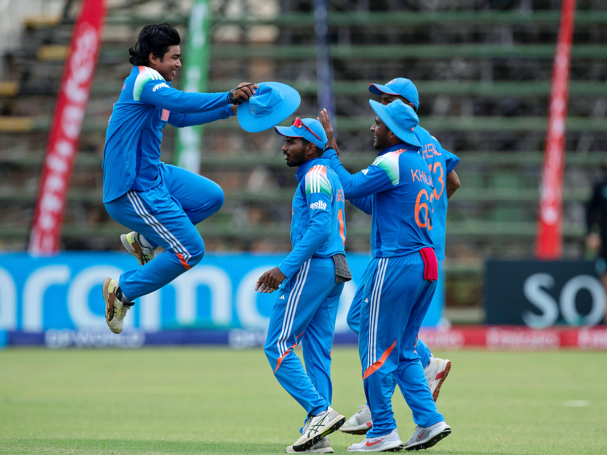 Under 19 World Cup cricket match between England and India10