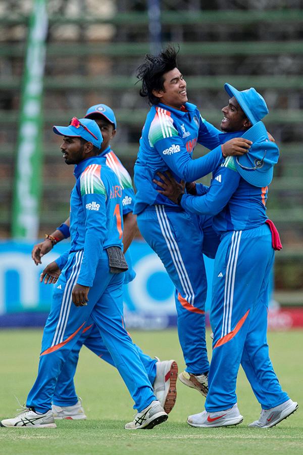 Under 19 World Cup cricket match between England and India15