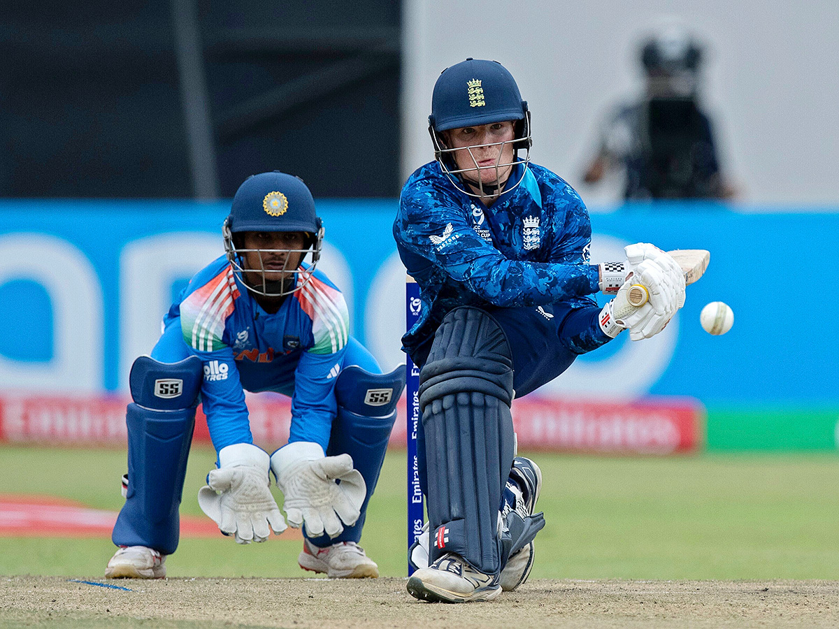 Under 19 World Cup cricket match between England and India17