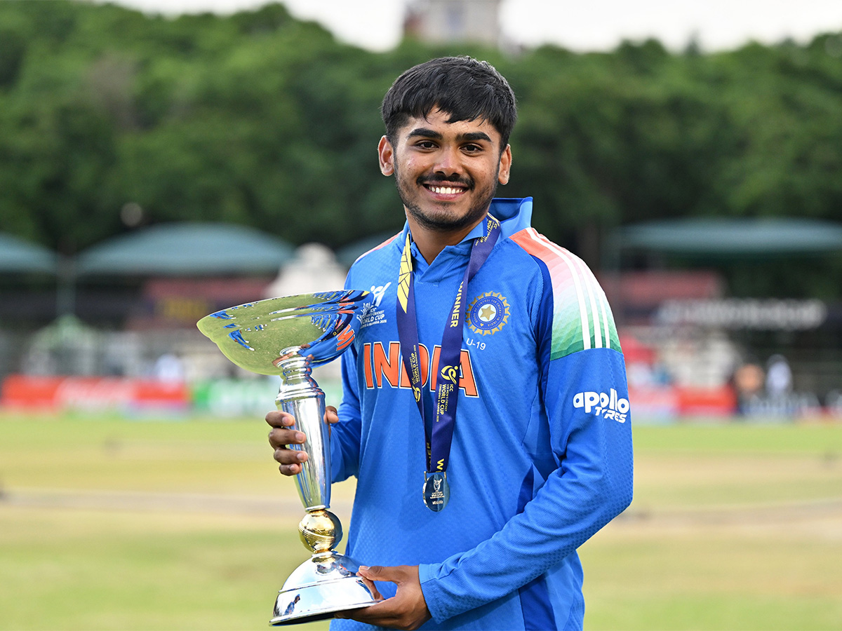 Under 19 World Cup cricket match between England and India22