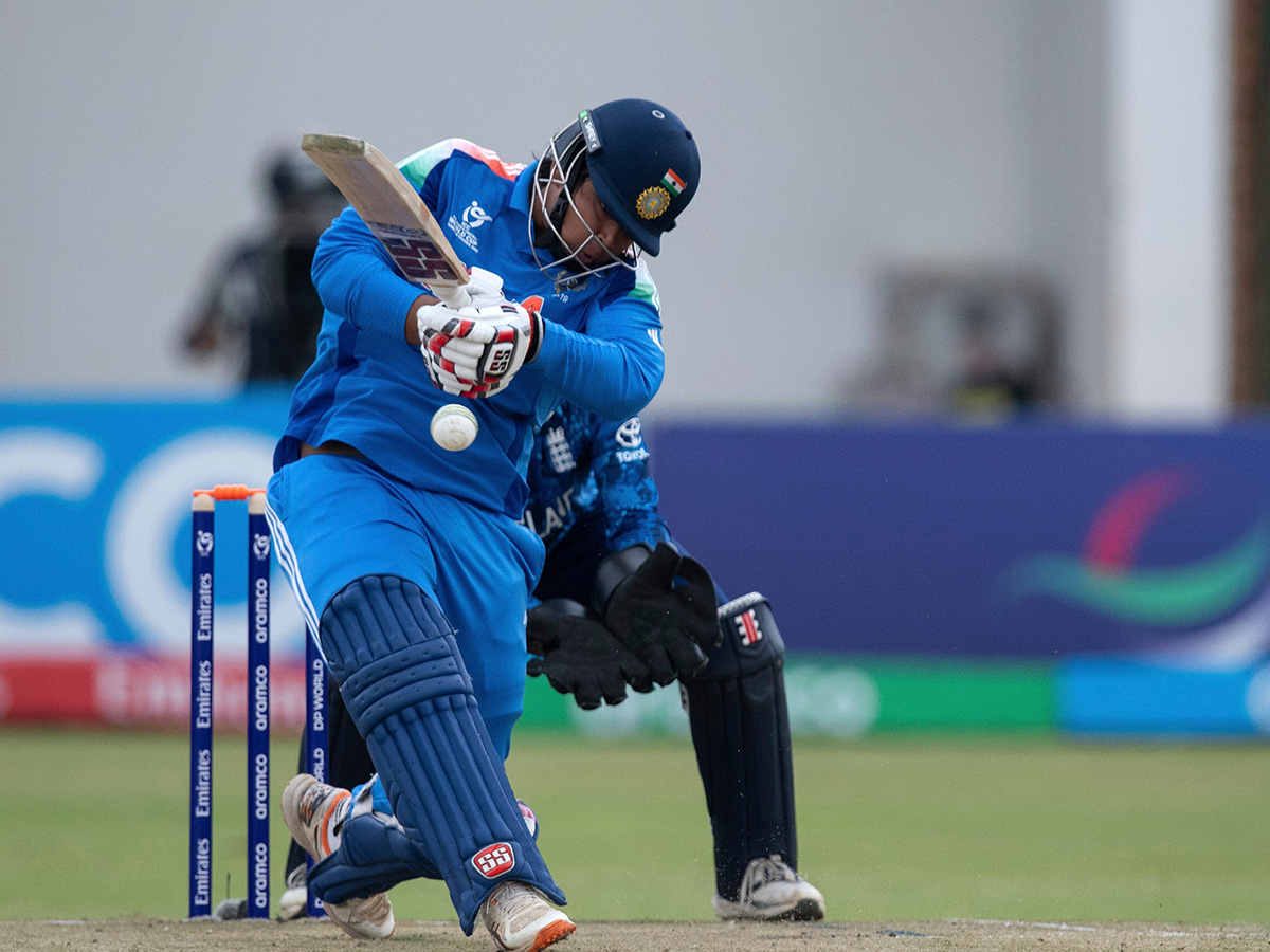Under 19 World Cup cricket match between England and India3