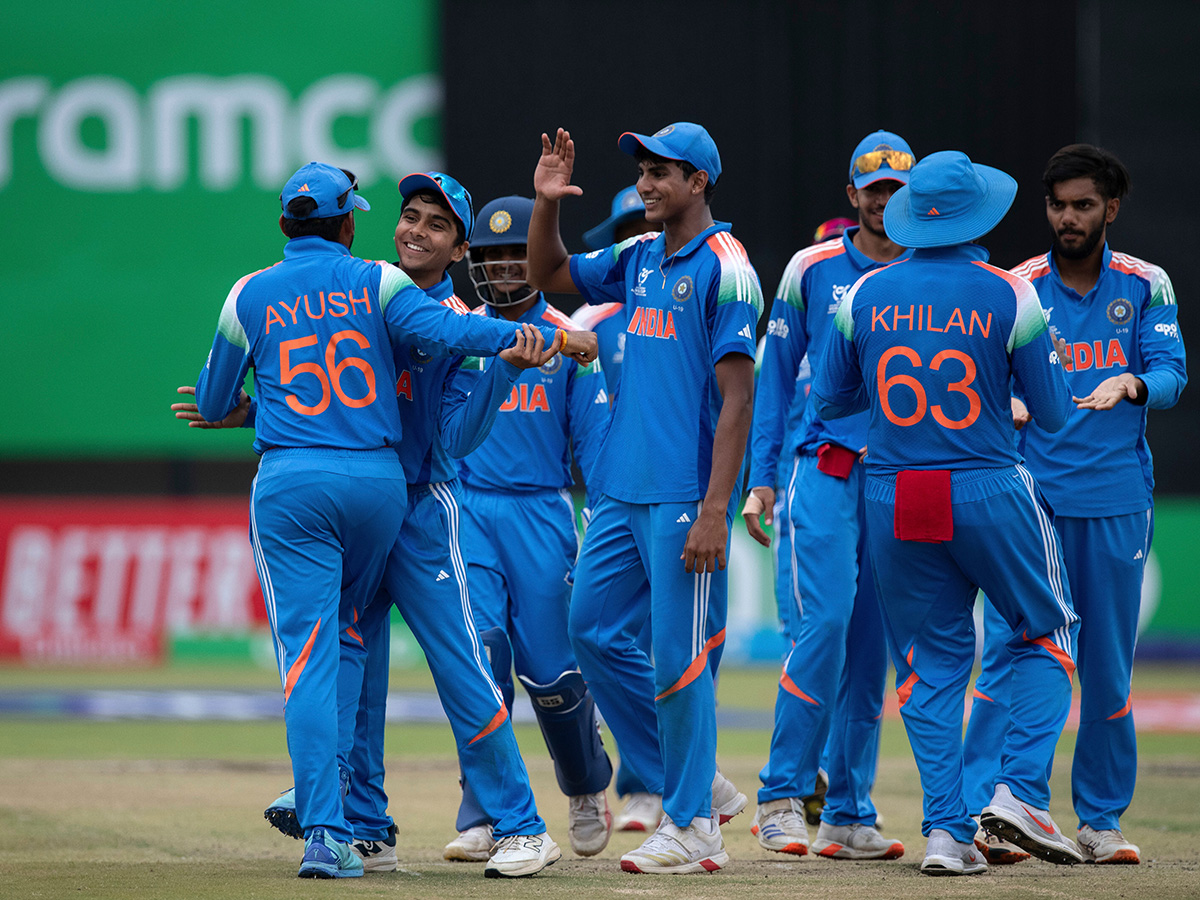 Under 19 World Cup cricket match between England and India4