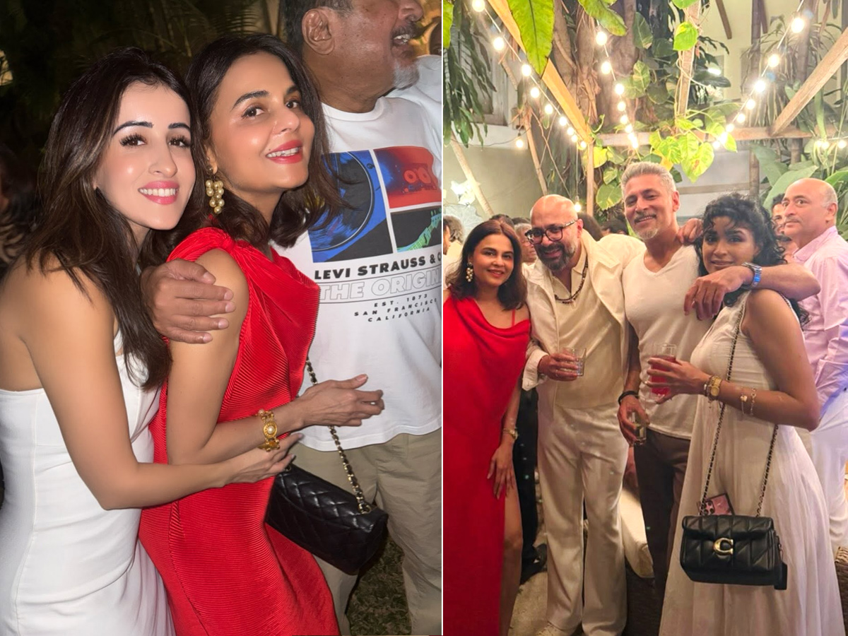 Actress Anshu and Anjala Zaveri Friend Birthday Celebration 1