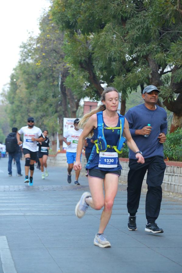 The exciting Hare Krishna Run 2026 At Hyderabad12