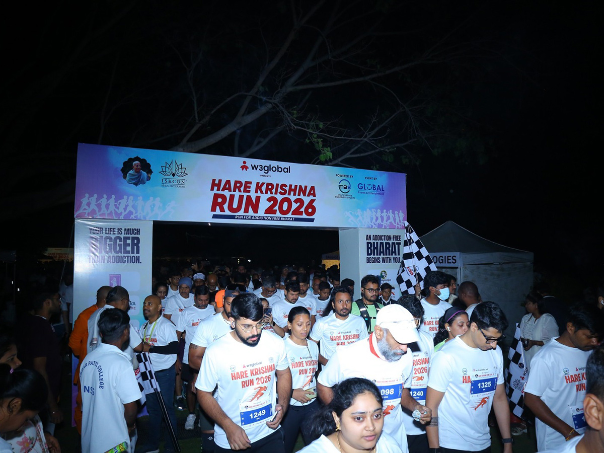 The exciting Hare Krishna Run 2026 At Hyderabad4