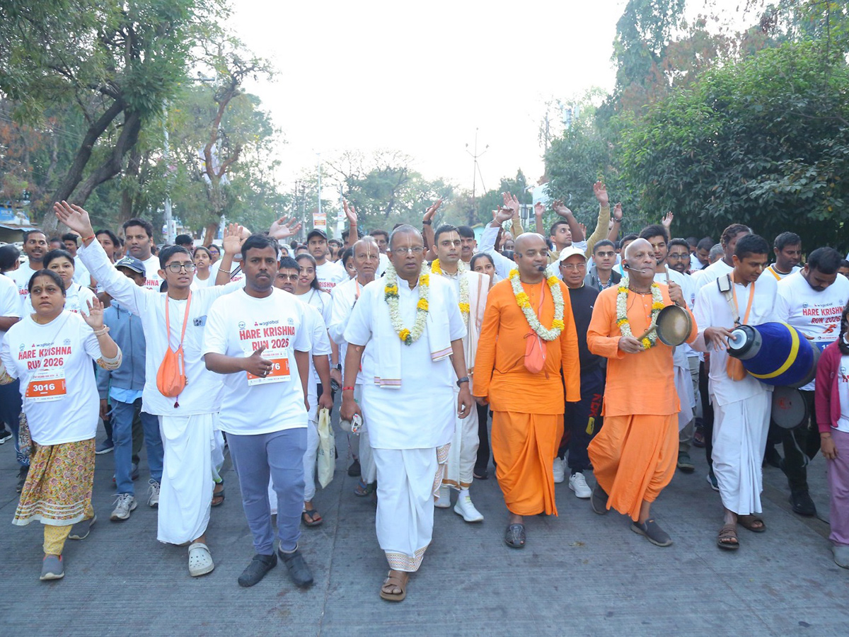 హైదరాబాద్ : ఉత్సాహంగా హరేకృష్ణ రన్‌ 2026 (ఫొటోలు) | The exciting Hare ...