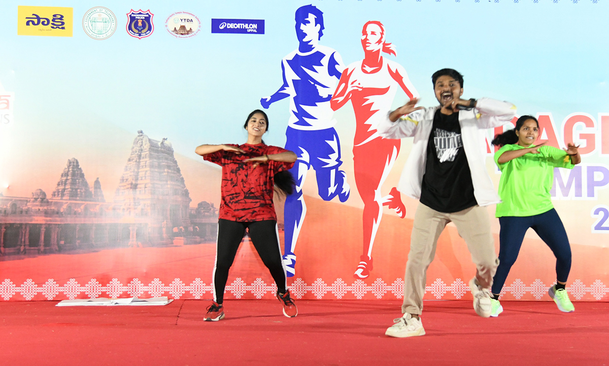 Yadagirigutta Temple Run 2026 in Sakshi New3