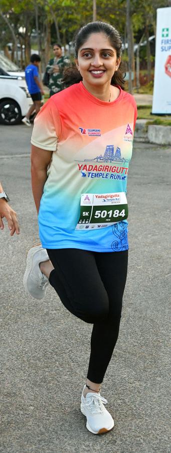 Yadagirigutta Temple Run 2026 in Sakshi New31