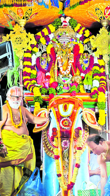 వైభవంగా నృసింహుని హంస వాహనోత్సవం 1