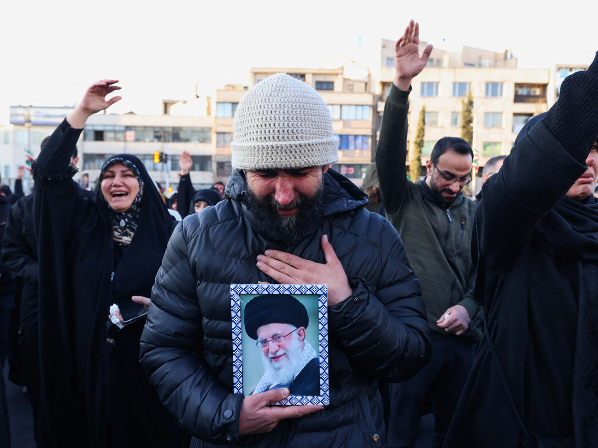 Iran mourns The demise of Supreme leader Ayatollah Ali Khamenei Photos8