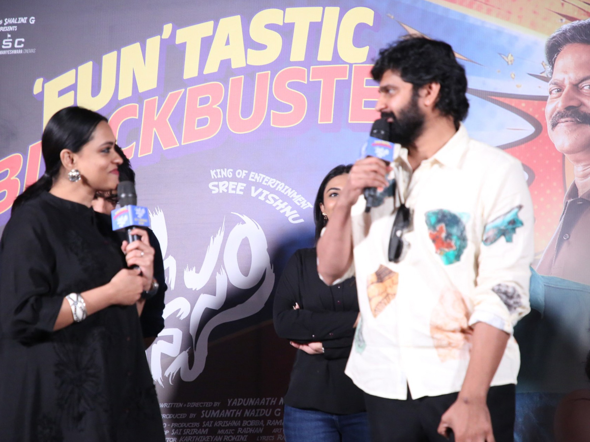 Vishnu Vinyasam Movie Success Meet Photos7