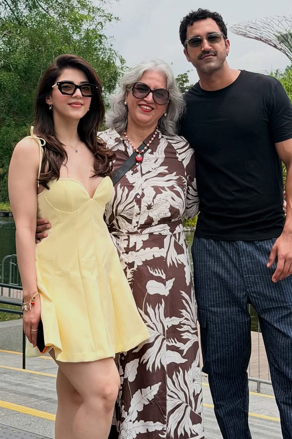 Actress Mehreen Pirzada Singapore Vacation Photos9