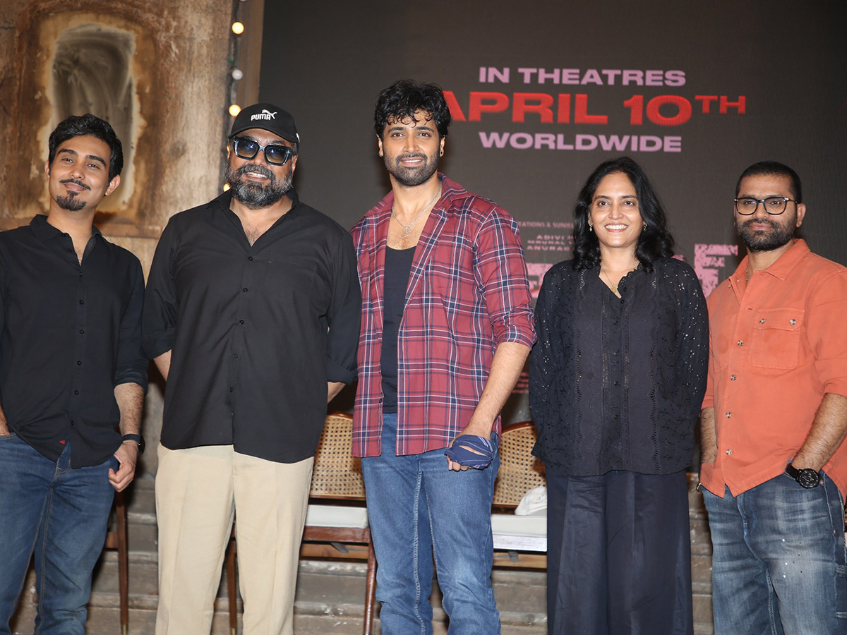 Adivi Sesh Dacoit Movie Teaser Launch Photos3