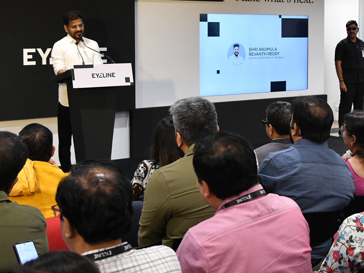 CM Revanth Reddy opens Netflix Eyeline Studios facility In Hyderabad Photos5