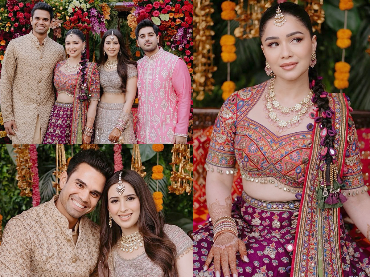 Sara Tendulkar Shares Unseen Pics From Brother Arjun Tendulkar Wedding With Saaniya Chandhok Photos1