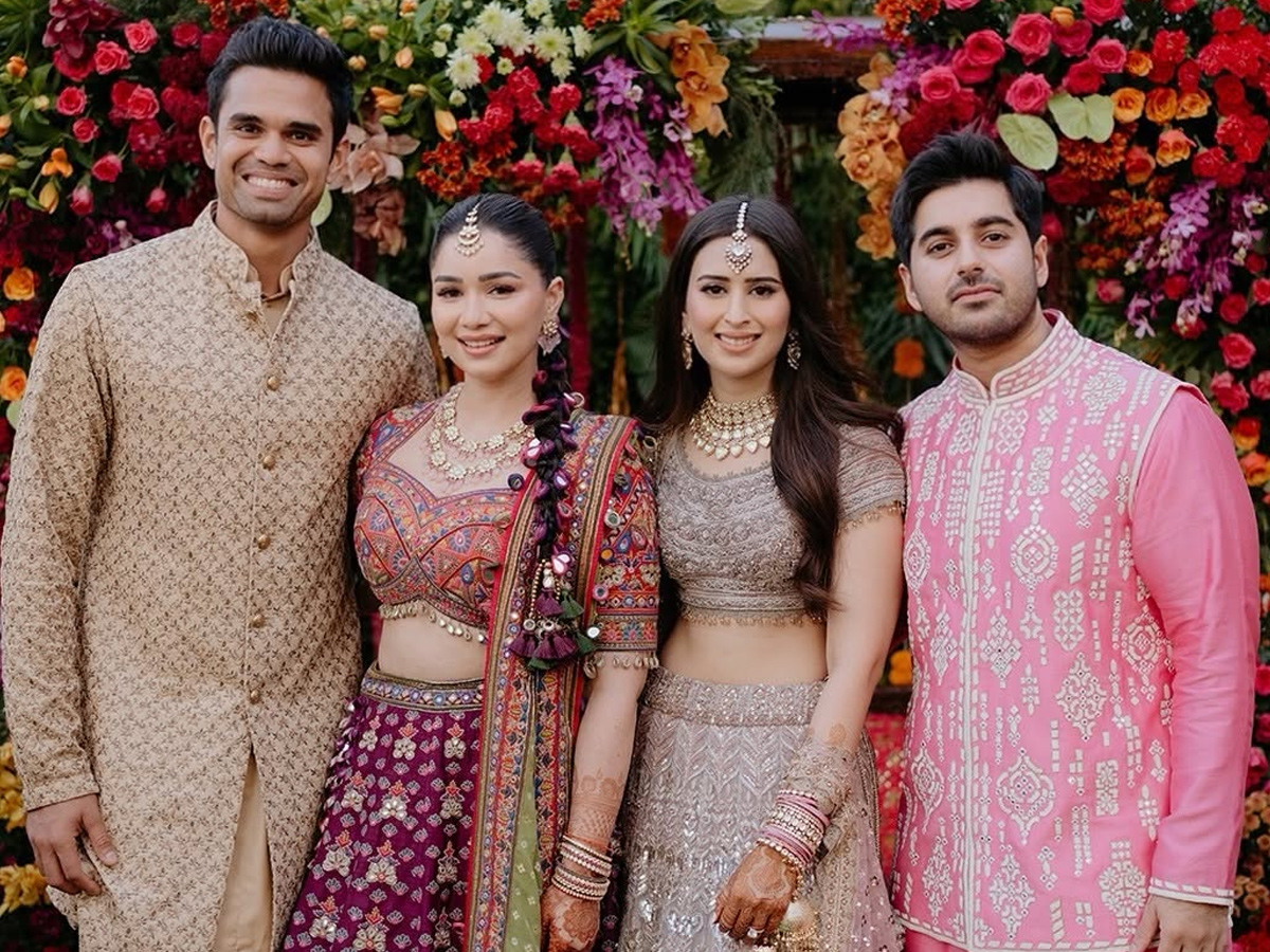 Sara Tendulkar Shares Unseen Pics From Brother Arjun Tendulkar Wedding With Saaniya Chandhok Photos8