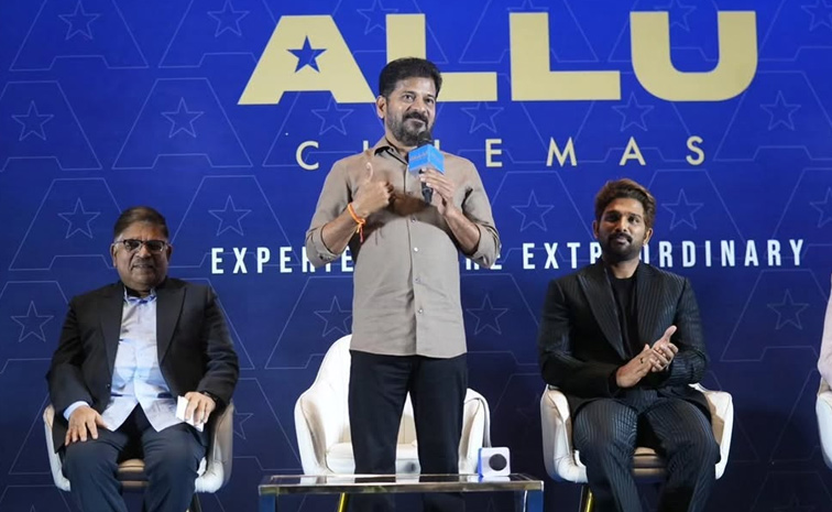 Telangana CM Revanth Reddy Inaugurated The New luxury multiplex Allu Cinemas In Kokapet Photos4