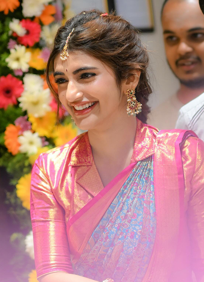 Actress Sreeleela At Khammam19