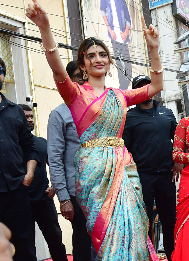 Actress Sreeleela At Khammam5