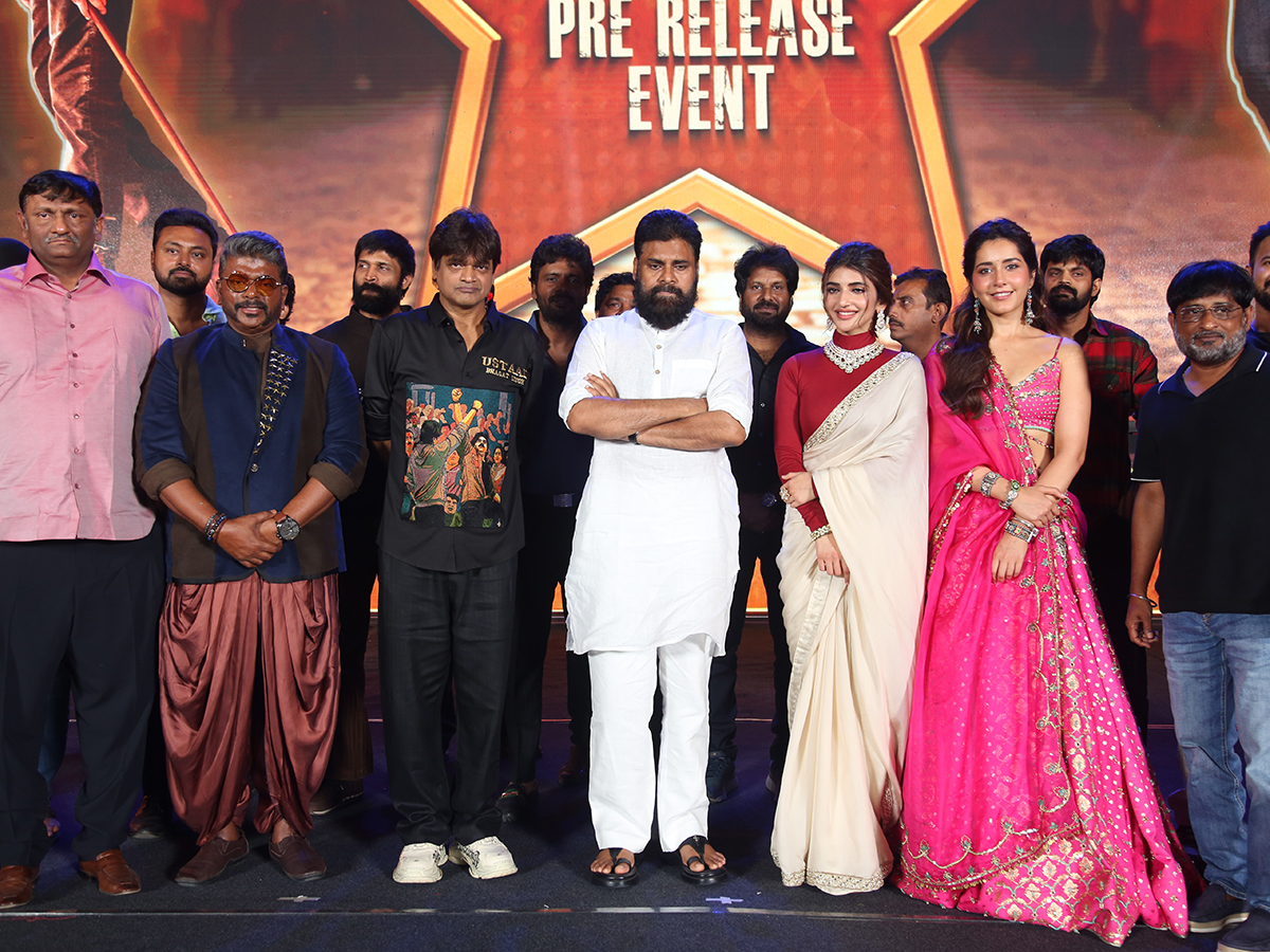 Ustaad Bhagat Singh Pre Release Event HD Photos10