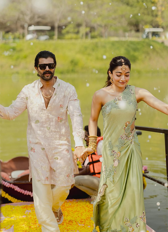 Virosh Haldi Pics : Rashmika and Vijay Deverakonda Share Pictures from the Haldi Ceremony HD Photos10