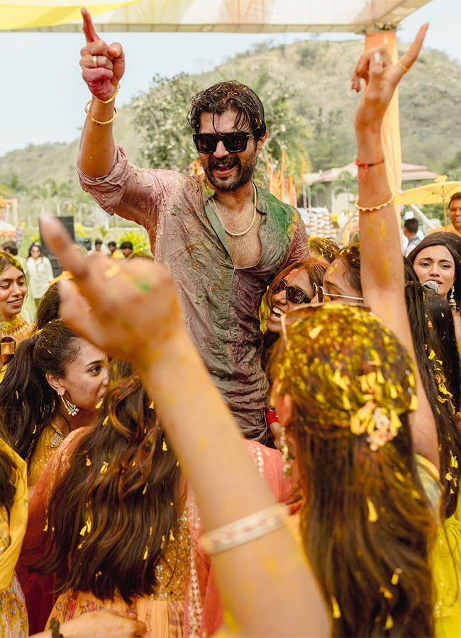 Virosh Haldi Pics : Rashmika and Vijay Deverakonda Share Pictures from the Haldi Ceremony HD Photos18