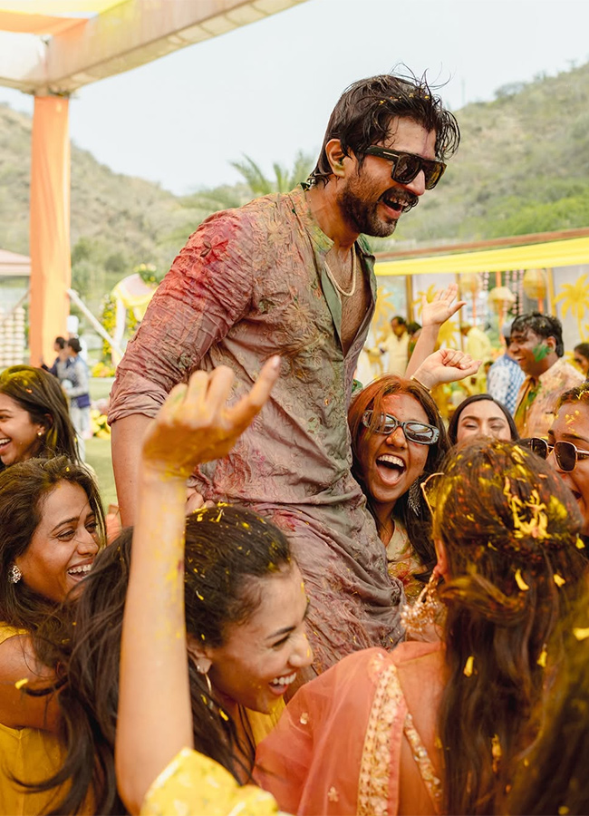 Virosh Haldi Pics : Rashmika and Vijay Deverakonda Share Pictures from the Haldi Ceremony HD Photos20