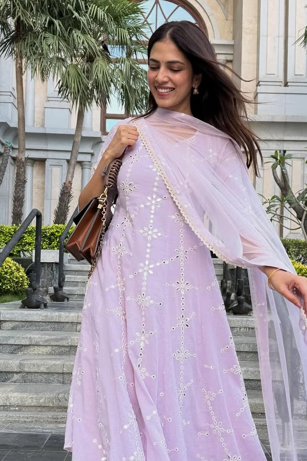 Actress Malavika Mohanan Visits Tirumala Photos7