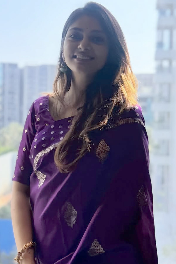 Kiran Abbavaram wife Rahasya Ugadi Celebrations Photos5