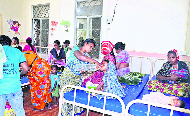 జీజీహెచ్‌ పిల్లల వార్డులో మంటలు 3