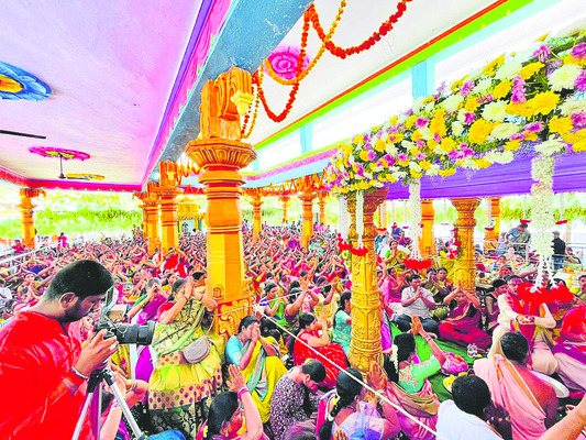 కనుల పండువగా శ్రీవారి కల్యాణం 1