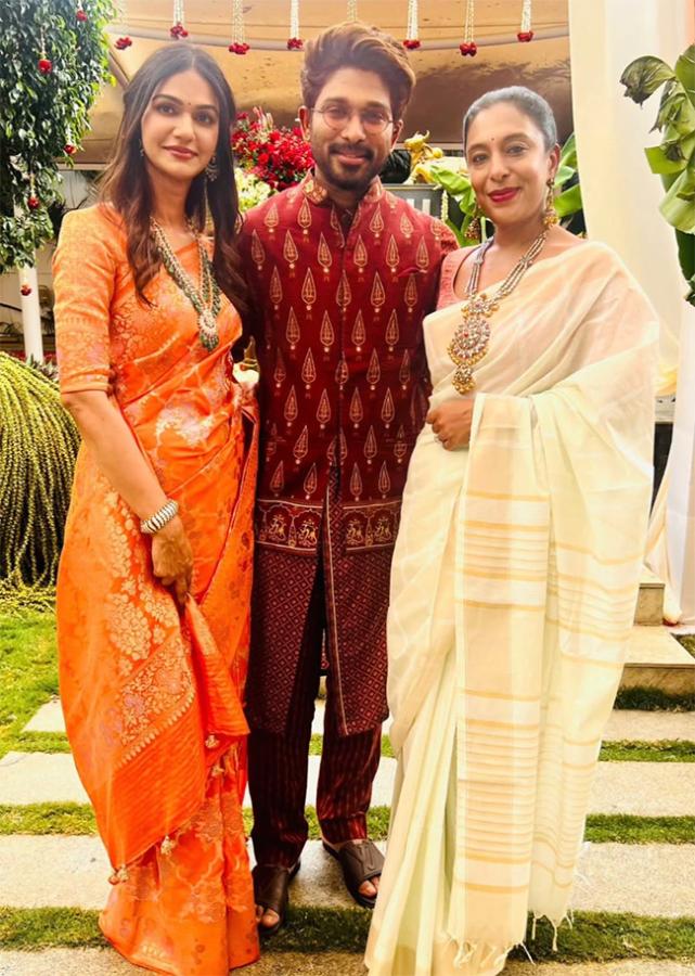 Allu Arjun's Brother Allu Sirish Wedding Rituals Begins10