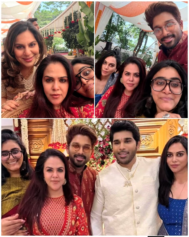 Allu Arjun's Brother Allu Sirish Wedding Rituals Begins17