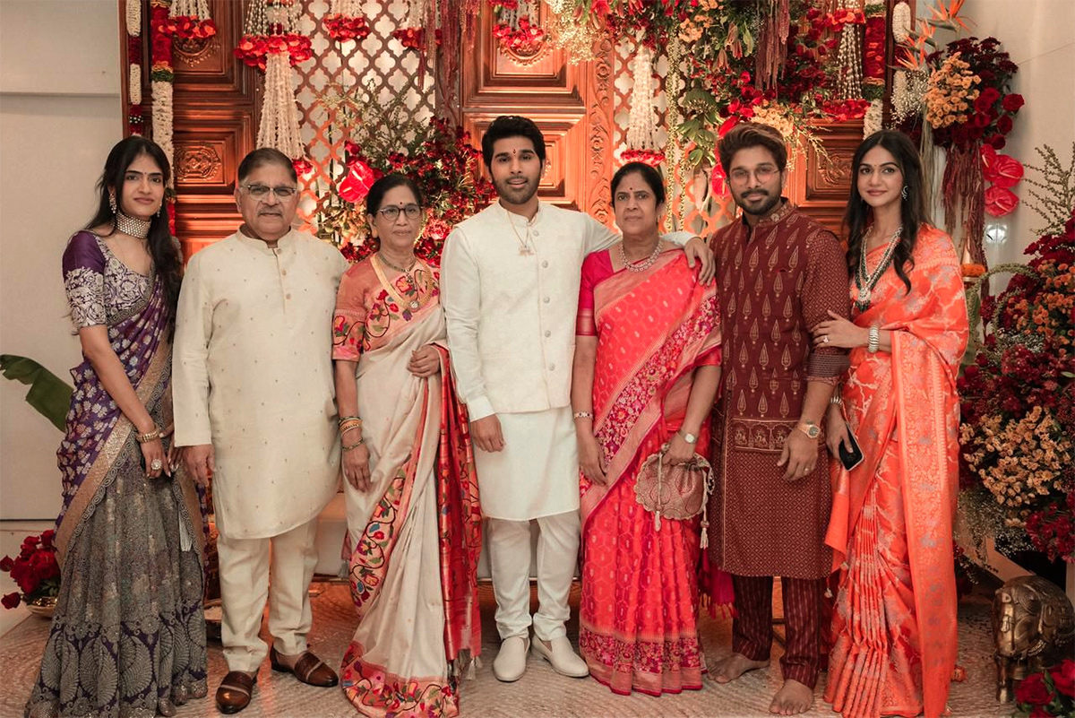 Allu Arjun's Brother Allu Sirish Wedding Rituals Begins8