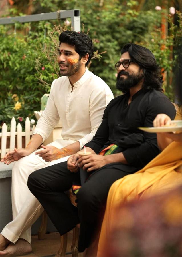 Allu Arjun's Brother Allu Sirish Wedding Rituals Begins9